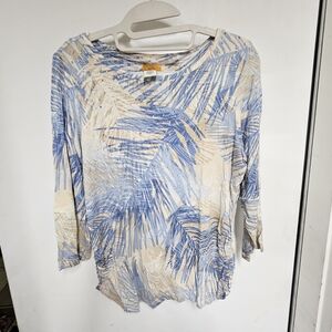 Ruby Rd Petite 3/4 Sleeve Shirt